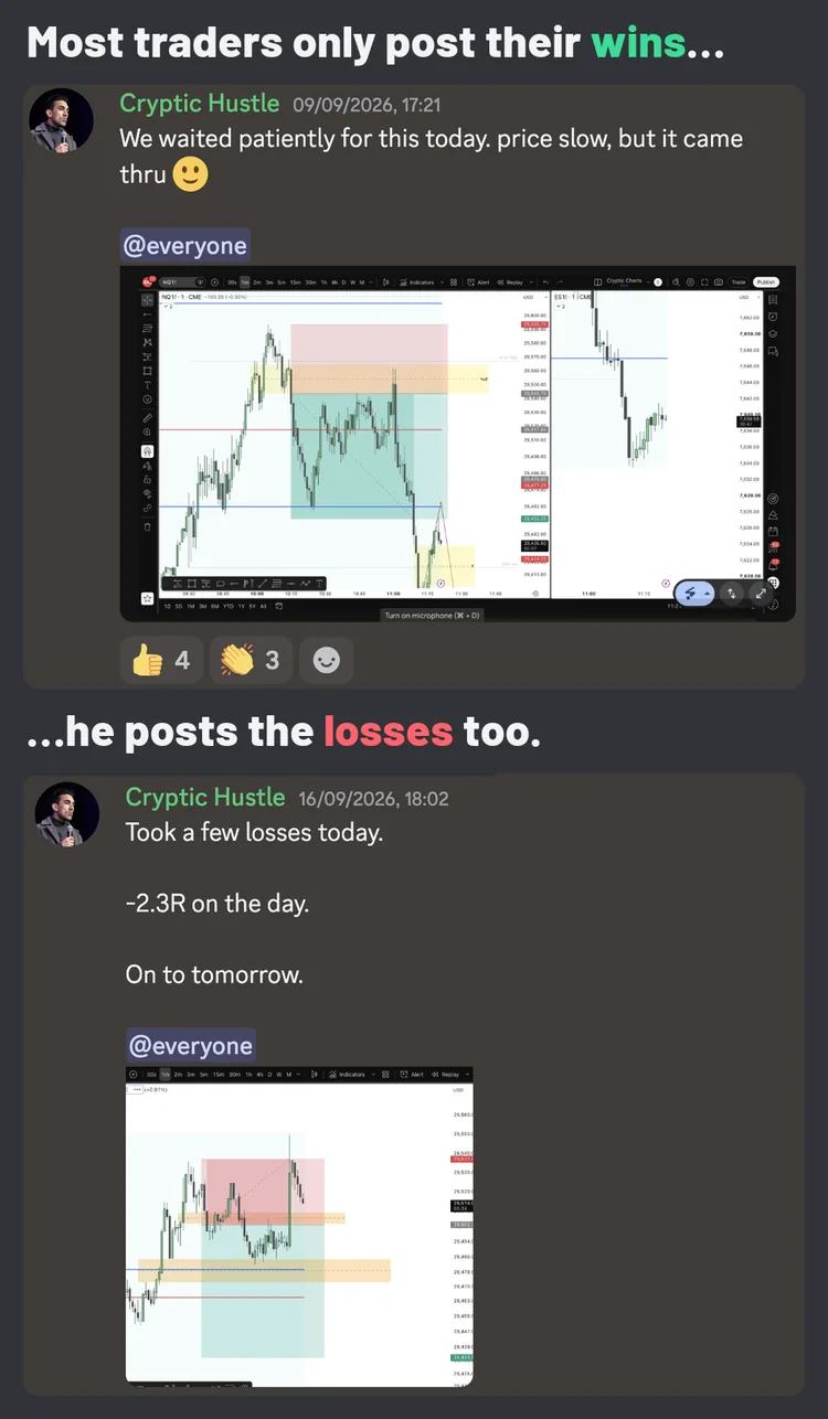 Two of Joey's posts in the community: a good day and a bad day