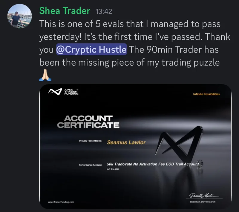 A member's message in the community